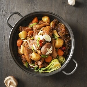 에이치엠푸드,[강원혁신도시몰] 우리농 안동찜닭 1kg +  떡볶이떡200g 1팩 증정